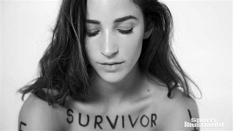 Aly Raisman Posed Nude for “Sports Illustrated Swim” .